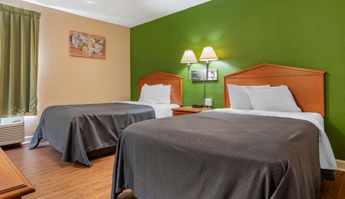 Zimmer, 2 Doppelbetten, barrierefrei, Nichtraucher