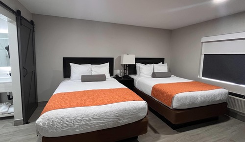 Zimmer, 2 Queen-Betten, Nichtraucher, Kochnische