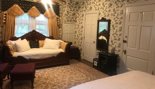 Deluxe-Zimmer, Mehrere Betten, Gartenblick