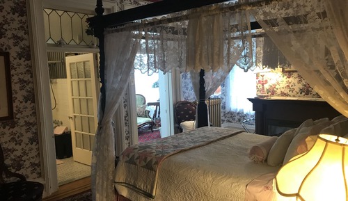 Luxury-Suite, 1 Queen-Bett, Kamin