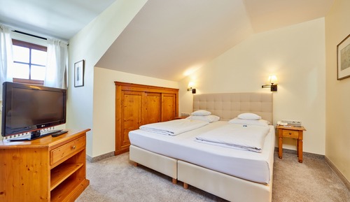 Suite, 1 Doppelbett, Bergblick