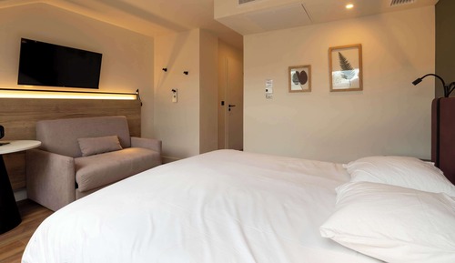 Standardzimmer, 1 Doppelbett und Schlafsofa