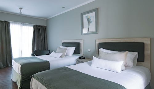 Superior-Zimmer, 2 Einzelbetten, Gartenblick