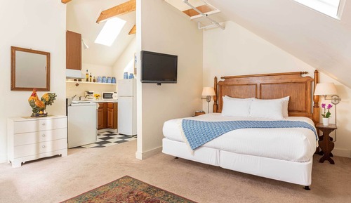 Deluxe-Studiosuite, 1 King-Bett, Balkon (Room #11)