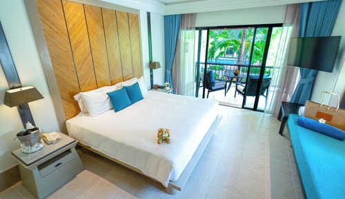 Deluxe-Zimmer (Pavilion King Room - Free Airport Shu)