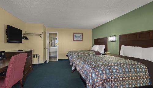 Zimmer, 2 Doppelbetten, Nichtraucher