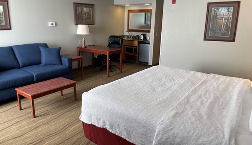 Studiosuite, 1 King-Bett und Schlafsofa, Nichtraucher