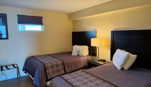 Zimmer, 2 Doppelbetten, Nichtraucher, Meerseite (Efficiency, One-Bedroom)