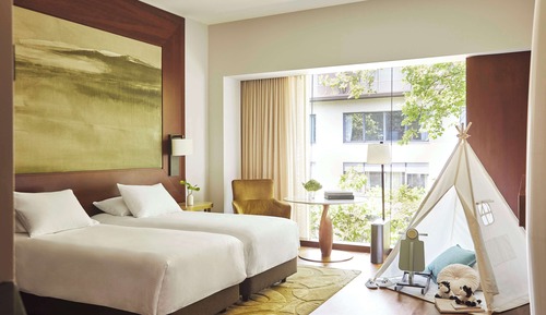 Suite, 2 Schlafzimmer, Eckzimmer (Park)