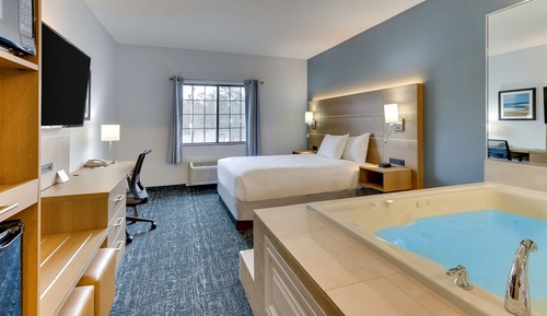 Premium-Zimmer, 1 Queen-Bett, Whirlpool (No View)