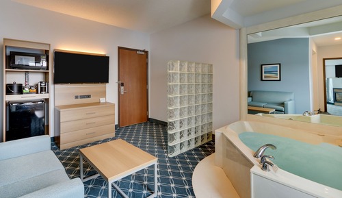 Deluxe-Suite, 1 Schlafzimmer, Whirlpool, am Strand