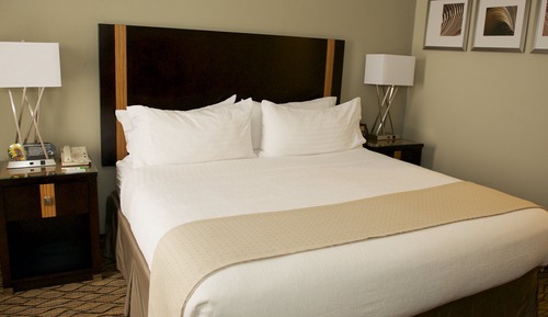 Standardzimmer, 1 King-Bett, rollstuhlgeeignete Dusche (Communications, Mobility)