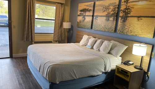 Deluxe-Zimmer, 1 King-Bett, Nichtraucher, Kühlschrank (Exterior Room)