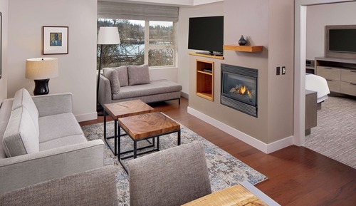 Suite, 1 Schlafzimmer, Buchtblick, Eckzimmer