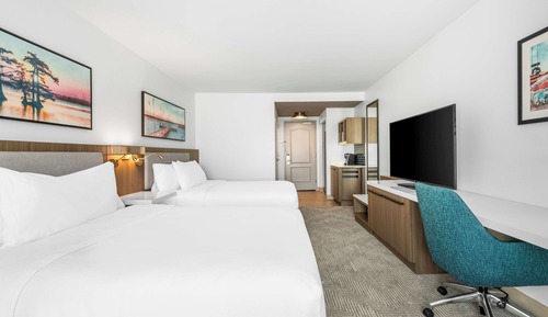 Zimmer, 2 Queen-Betten