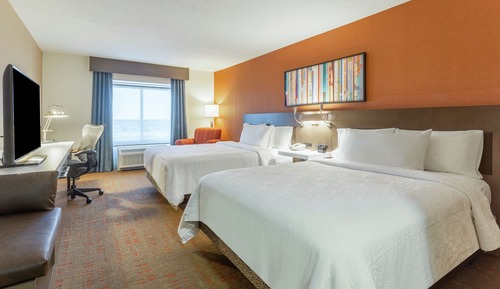 Zimmer, 2 Queen-Betten