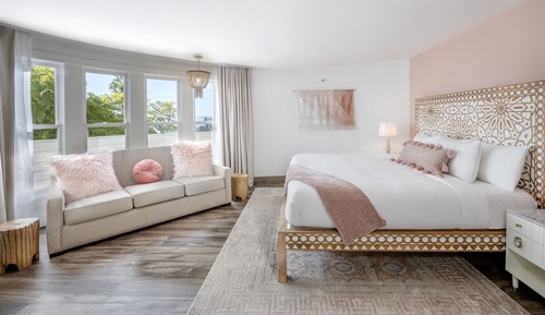 Zimmer, 1 King-Bett, Meerblick