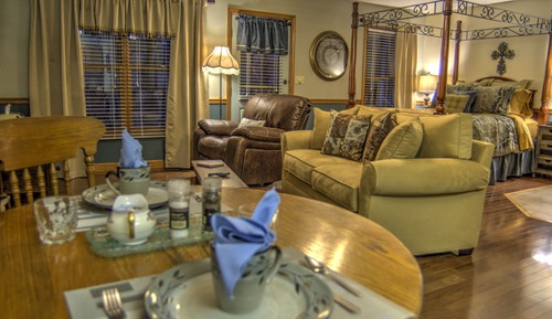 Romantisches Ferienhaus, 1 Queen-Bett, Nichtraucher, Whirlpool