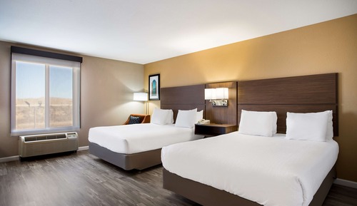 Standardzimmer, 2 Queen-Betten, barrierefrei, Kühlschrank und Mikrowelle