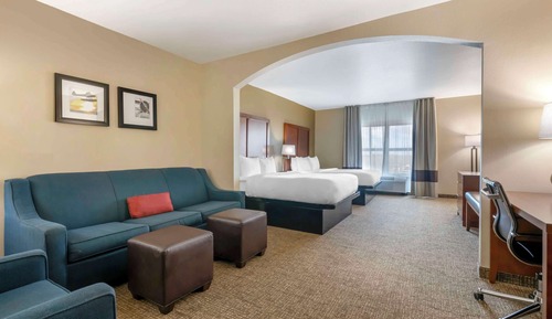 Zimmer, 2 Queen-Betten