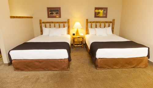 Familienzimmer, Kamin