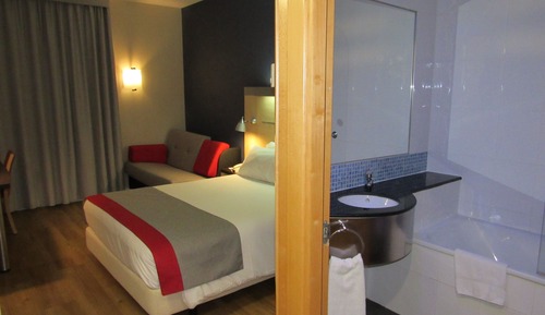 Standardzimmer, 1 Doppelbett und Schlafsofa