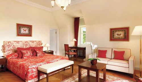 Deluxe-Zimmer, 1 King-Bett, Nichtraucher, Gartenblick