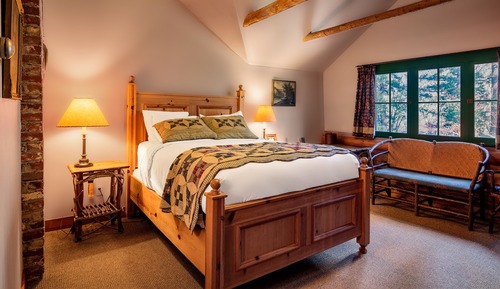 Zimmer, 1 Queen-Bett (Lodge)