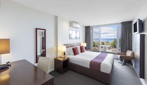 Standardzimmer, 1 King-Bett, Meerblick
