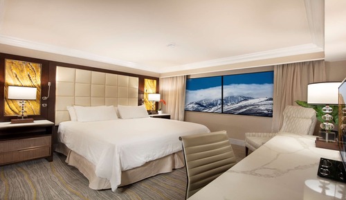 Standardzimmer, 1 King-Bett, Kühlschrank, Annex