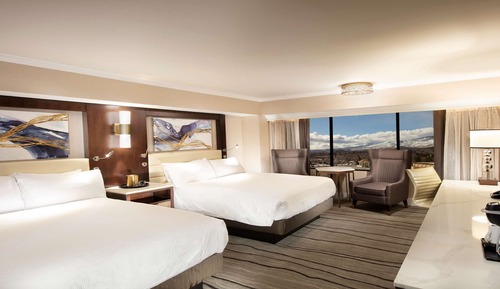 Standardzimmer, 2 Queen-Betten, Nichtraucher, Kühlschrank (Walk-in Shower)