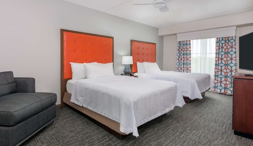 Suite, 2 Queen-Betten, barrierefrei, Badewanne (Mobility & Hearing, Non Smoking)