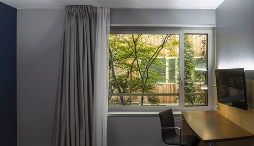 Standardzimmer, 2 Einzelbetten, Gartenblick
