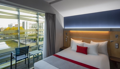 Suite, 1 Doppelbett, Balkon, Stadtblick (City Canal View)