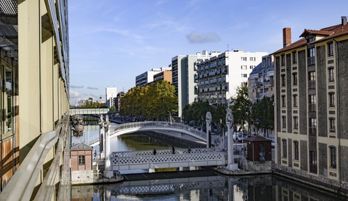 Standardzimmer, 1 Doppelbett, Ausblick (Canal View)