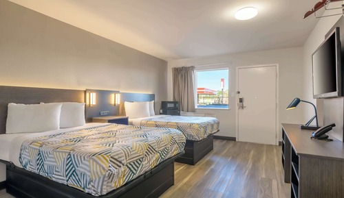 Standardzimmer, 2 Doppelbetten, barrierefrei, Nichtraucher