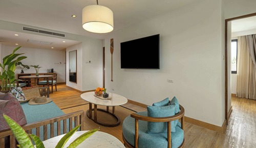 Deluxe-Suite, 1 King-Bett (Garden)