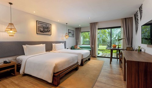 Deluxe-Zimmer, 2 Einzelbetten, Terrasse (Garden)