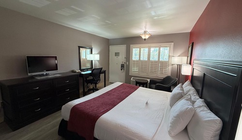 Standard-Einzelzimmer, 1 King-Bett, barrierearme Badewanne, Nichtraucher