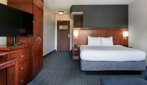 Zimmer, 1 King-Bett und Schlafsofa (Mobility/Hearing Accessible, Tub)