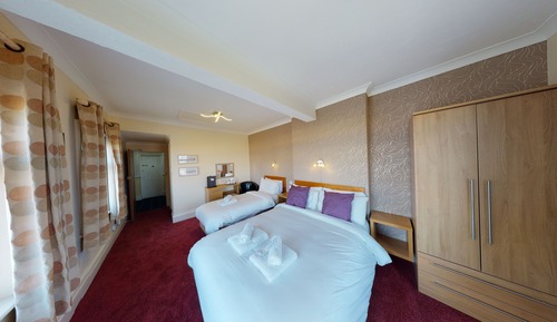 Classic-Zimmer, Meerblick (King + Single)