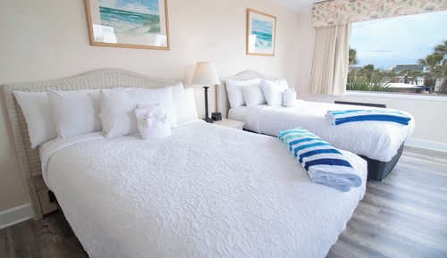 Premium-Doppelzimmer, 2 Queen-Betten, Meerblick