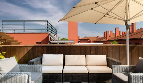 Panoramic-Suite, 2 Schlafzimmer, Nichtraucher, Gartenblick (Balcony)