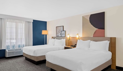 Zimmer, 2 Queen-Betten