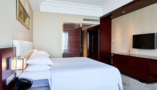 Zimmer, 1 King-Bett, Nichtraucher, Stadtblick