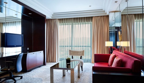 Suite, 1 King-Bett, Stadtblick