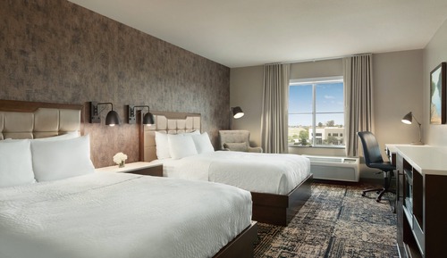 Zimmer, 2 Queen-Betten (Mobility/Hearing Access, Roll-In Shwr)