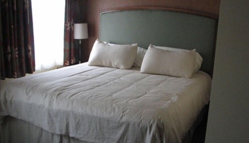 Standardzimmer, 1 King-Bett, Kühlschrank und Mikrowelle