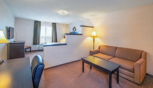 Suite, 1 King-Bett und Schlafsofa