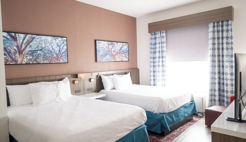 Zimmer, 2 Queen-Betten